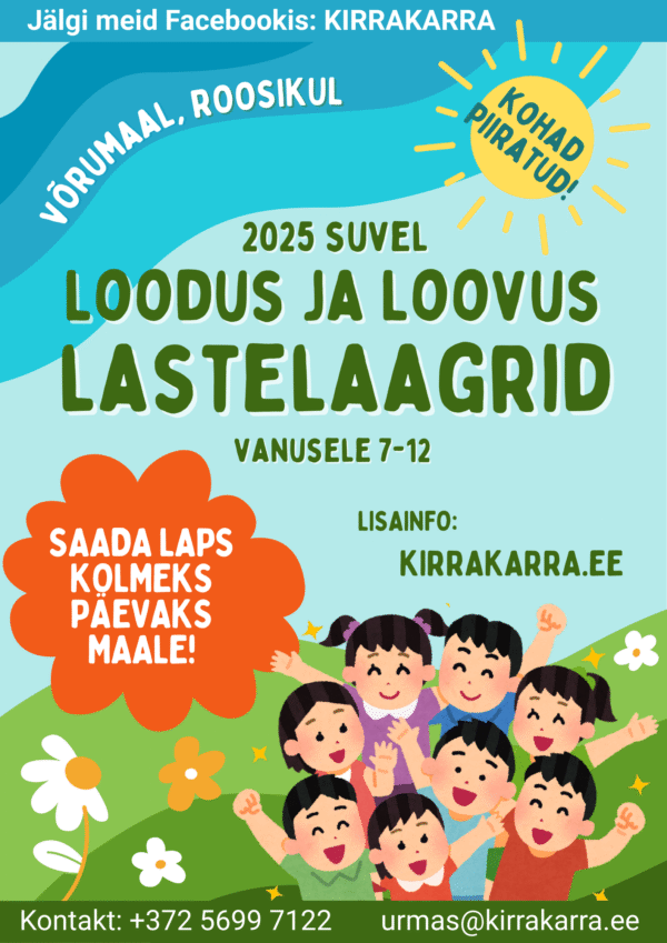 Loodus ja Loovus suvelaager 2025